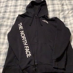 The North Face zip up hoodie